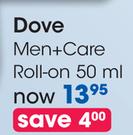 Dove Men + Care Roll-On-50ml