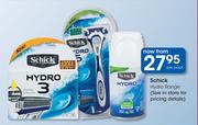 Schick Hydro Range-Per Pack