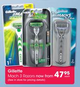 Gillette Mach 3 Razors Pack-Each