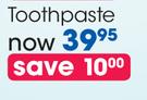 Plus White Toothpaste