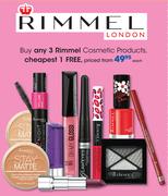 Rimmel Cosmetic Products-Each