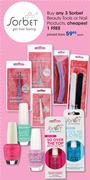 Sorbet Beauty Tools Or Nail Products-Each