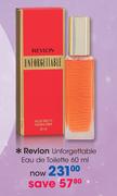 Revlon Unforgettable Eau De Toilette-60ml