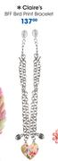 Claire's BFF Bird Print Bracelet