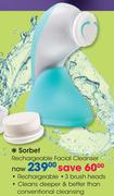 Sorbet Rechargeable Facial Cleanser