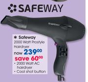 Safeway 2000 Watt Prostyle Hairdryer