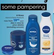 Nivea Hand & Body Products-Each