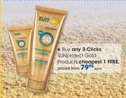 Clicks Sun Protect Gold Products-Each