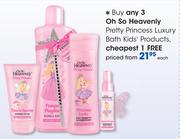Oh So Heavenly Pretty Princess Luxury Bath Kids Products-Each
