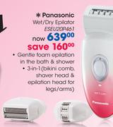Panasonic Wet/Dry Epilator ESEU20P461