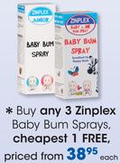 Zinplex Baby Bum Sprays-Each