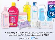 Clicks Baby And Toddler Toiletries(Excluding Gift Sets)-Each