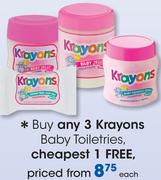 Krayons Baby Toiletries-Each