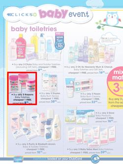 Clicks : Big Baby Savings (13 Oct - 13 Nov 2016), page 6