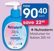 Nutraderm Moisturiser For Babies-200ml
