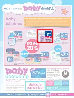 Clicks : Big Baby Savings (13 Oct - 13 Nov 2016), page 8