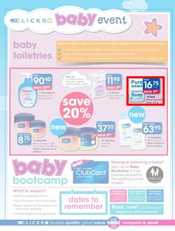Clicks : Big Baby Savings (13 Oct - 13 Nov 2016), page 8