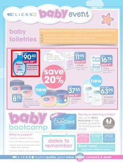 Clicks : Big Baby Savings (13 Oct - 13 Nov 2016), page 8