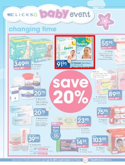 Clicks : Big Baby Savings (13 Oct - 13 Nov 2016), page 12