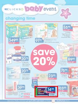 Clicks : Big Baby Savings (13 Oct - 13 Nov 2016), page 12