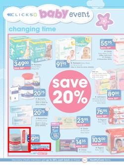 Clicks : Big Baby Savings (13 Oct - 13 Nov 2016), page 12