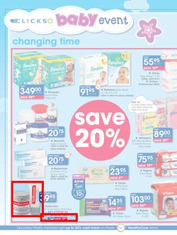 Clicks : Big Baby Savings (13 Oct - 13 Nov 2016), page 12