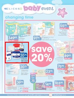 Clicks : Big Baby Savings (13 Oct - 13 Nov 2016), page 12