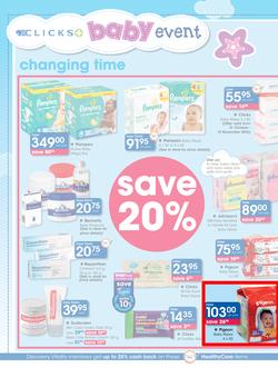 Clicks : Big Baby Savings (13 Oct - 13 Nov 2016), page 12