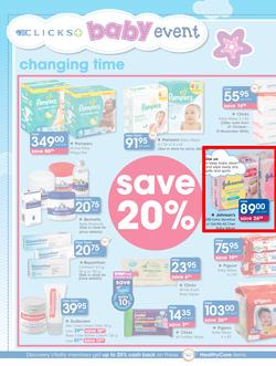 Clicks : Big Baby Savings (13 Oct - 13 Nov 2016), page 12