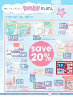 Clicks : Big Baby Savings (13 Oct - 13 Nov 2016), page 12