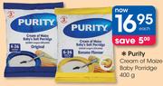 Purity Cream Of Mazie Baby Porridge-400g Each