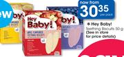 Hey Baby! Teething Biscuits-50g Per Pack