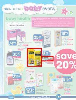 Clicks : Big Baby Savings (13 Oct - 13 Nov 2016), page 20