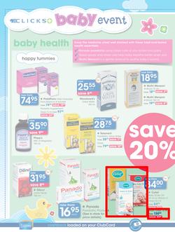 Clicks : Big Baby Savings (13 Oct - 13 Nov 2016), page 20
