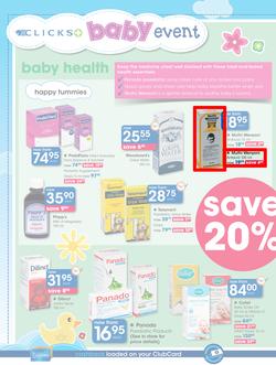 Clicks : Big Baby Savings (13 Oct - 13 Nov 2016), page 20