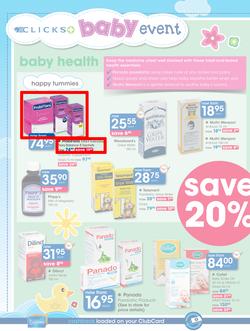 Clicks : Big Baby Savings (13 Oct - 13 Nov 2016), page 20