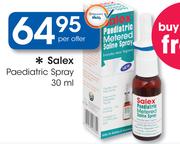 Salex Paediatric Spray-30ml Per Offer