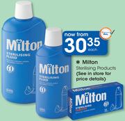 Milton Sterilising Products-Each