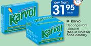Karvol Decongestant Products-Each