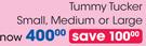 Medac Tummy Tucker Small, Medium Or Large-Each