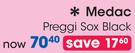 Medac Preggi Sox Black-Each