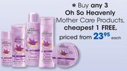 Oh So Heavenly Mother Care Products-Each