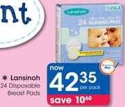 Lansinoh 24 Disposable Breast Pads-Per Pack