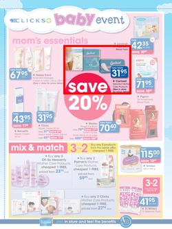 Clicks : Big Baby Savings (13 Oct - 13 Nov 2016), page 22