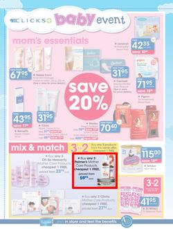 Clicks : Big Baby Savings (13 Oct - 13 Nov 2016), page 22