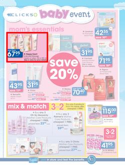 Clicks : Big Baby Savings (13 Oct - 13 Nov 2016), page 22