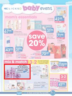 Clicks : Big Baby Savings (13 Oct - 13 Nov 2016), page 22