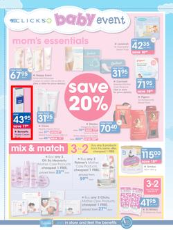 Clicks : Big Baby Savings (13 Oct - 13 Nov 2016), page 22