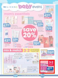 Clicks : Big Baby Savings (13 Oct - 13 Nov 2016), page 22