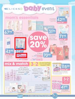 Clicks : Big Baby Savings (13 Oct - 13 Nov 2016), page 22